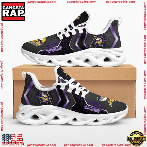 NFL Minnesota Vikings Pro Standard Max Soul Shoes Running Sneakers