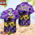 NFL Minnesota Vikings Retro Aloha Shirts For Men Women