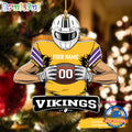 NFL Minnesota Vikings Special Football Game Player Christmas Ornament