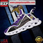 NFL Minnesota Vikings Unique Design Max Soul Shoes Running Sneakers
