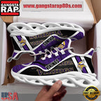 NFL Minnesota Vikings Unique Design Max Soul Shoes Running Sneakers