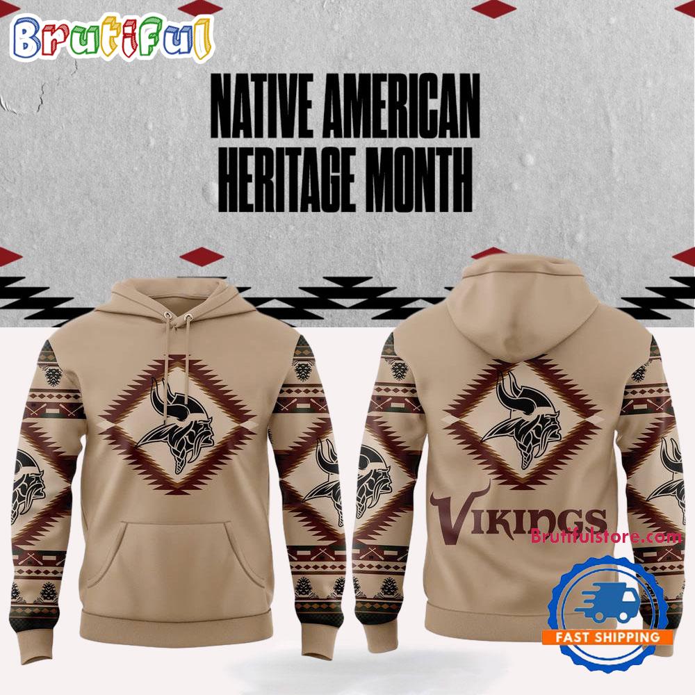 NFL Minnesota Vikings x National Native American Heritage Month Hoodie, TShirt, Sweatshirt