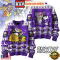 NFL Minnesota Vikings x Peanuts Snoopy New Design 2025 Ugly Christmas Sweater