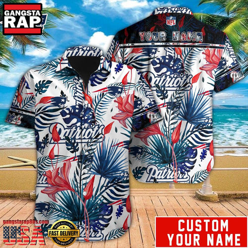 NFL New England Patriots Custom Hawaiian Shirt For Men Women
