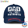 NFL New England Patriots Dad Love Best Father’s Day Baseball Cap