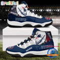 NFL New England Patriots Football Team Custom Air Jordan 11 Shoes