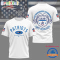 NFL New England Patriots Law Appreciation Month 3D Shirt