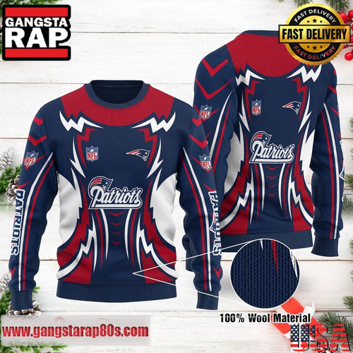 NFL New England Patriots New Season 2025-26 Ugly Christmas Sweater