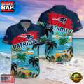 NFL New England Patriots Hot Summer Aloha Hawaiian Shirt