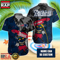 NFL New England Patriots Retro Custom Hawaiian Shirts For Men Women