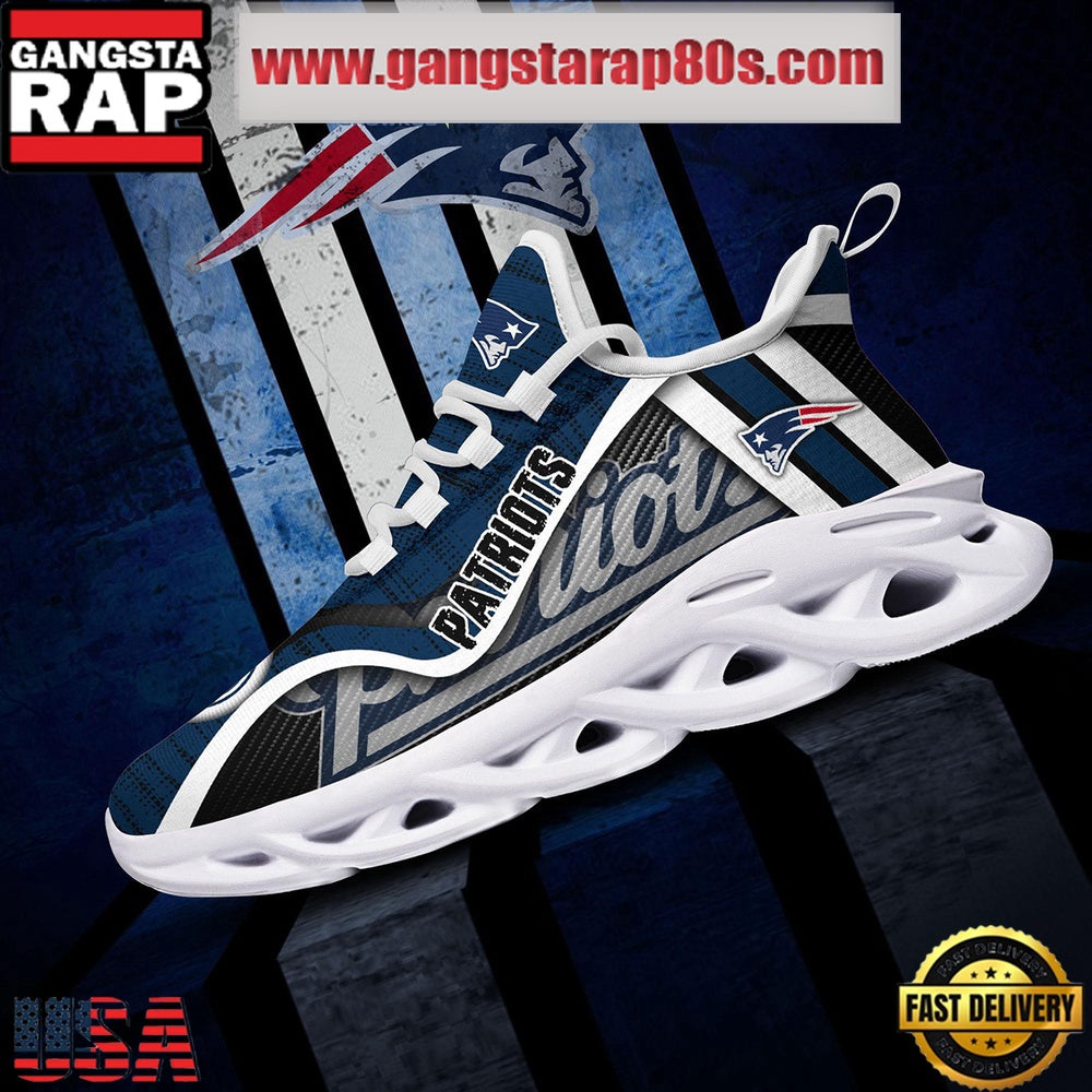NFL New England Patriots Unique Design Max Soul Shoes Running Sneakers