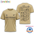 NFL New Orleans Saints 2025 SCHEDULE Unisex 3D Shirt