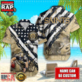 NFL New Orleans Saints American Flag custom Hawaiian Shirts For Men Women