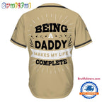 NFL New Orleans Saints Football Being A Daddy Father’s Day Baseball Jersey