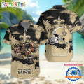 NFL New Orleans Saints Football Mascot Summer Hawaiian Shirt