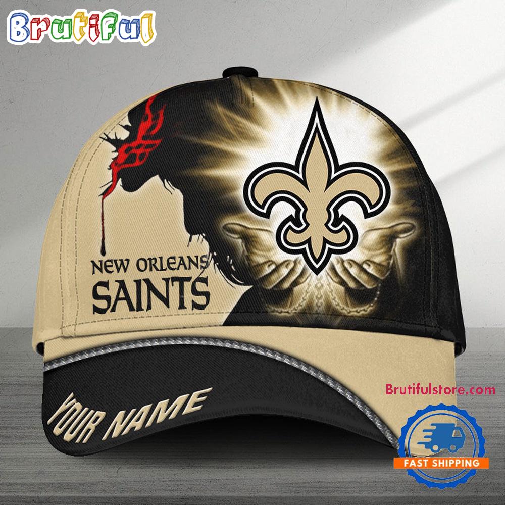 NFL New Orleans Saints Football Team American God Cap