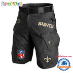 NFL New Orleans Saints Football Team Military Tactical Shorts