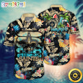 NFL New Orleans Saints Hawaii Shirt Flower Relaxed Island Wear