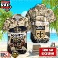 NFL New Orleans Saints Mascot Football Hawaiian Shirt For Men Women