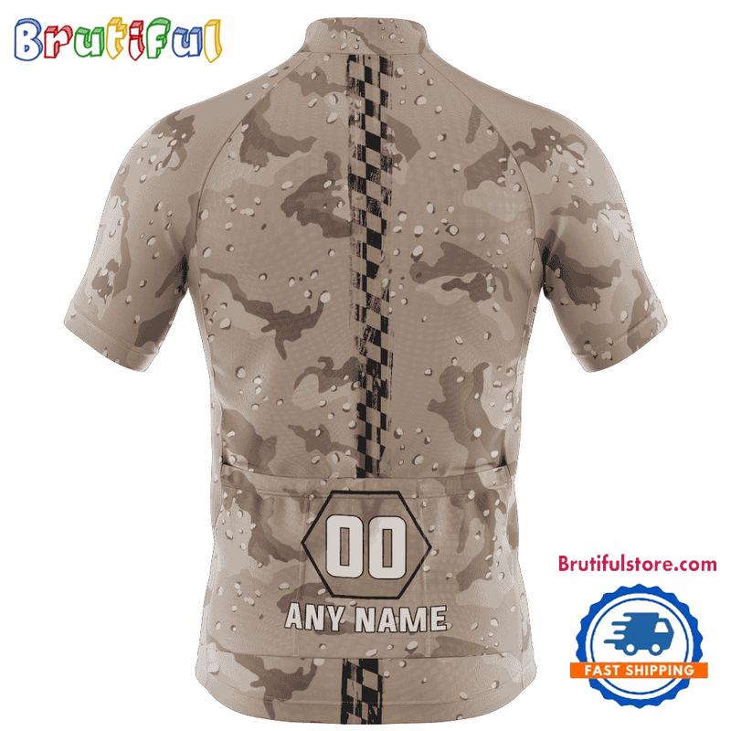 NFL New Orleans Saints Special Desert Camo Cycling Jersey