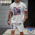NFL New York Giants 3D Printed T Shirt And Shorts Set