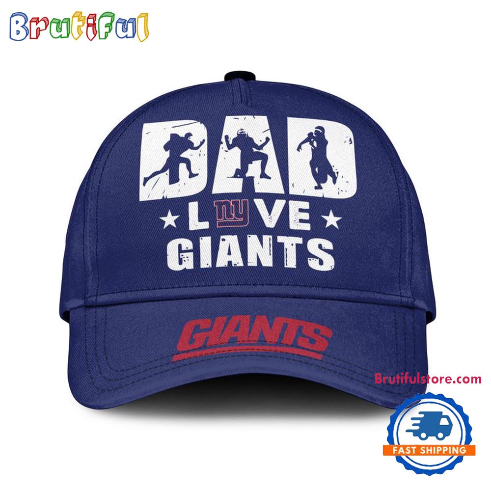NFL New York Giants Dad Love Best Father’s Day Baseball Cap