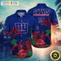 NFL New York Giants Hawaii Shirt Flower Hawaiian Style Statements