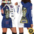NFL New York Giants Hoodie Dress Haters I Kill You Print 3D Hoodie Women For Fans