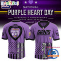 NFL New York Giants Purple Heart Day Limited Edition Football Jersey
