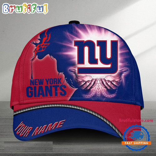NFL New York Giants Special Christian Custom Baseball Cap, Football God Hats