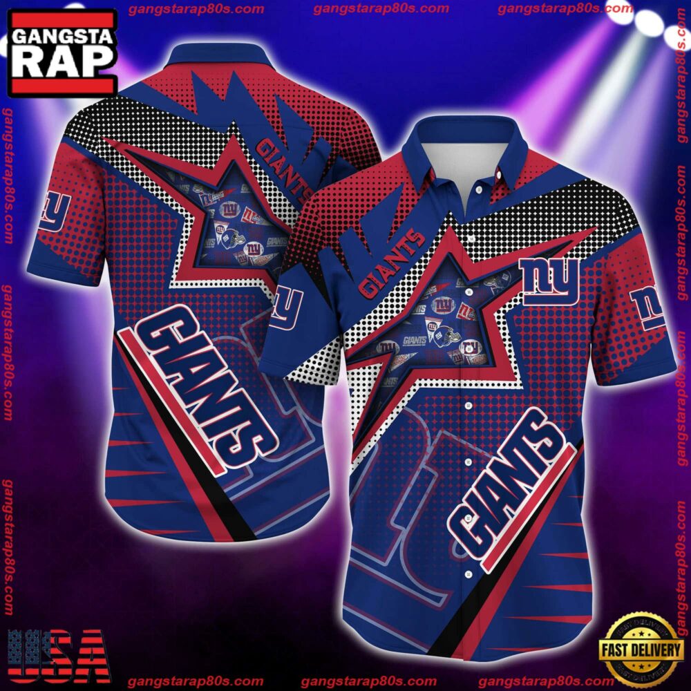 NFL New York Giants Special Football Team New Design Hawaiian Shirt