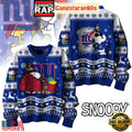 NFL New York Giants x Peanuts Snoopy New Design 2025 Ugly Christmas Sweater