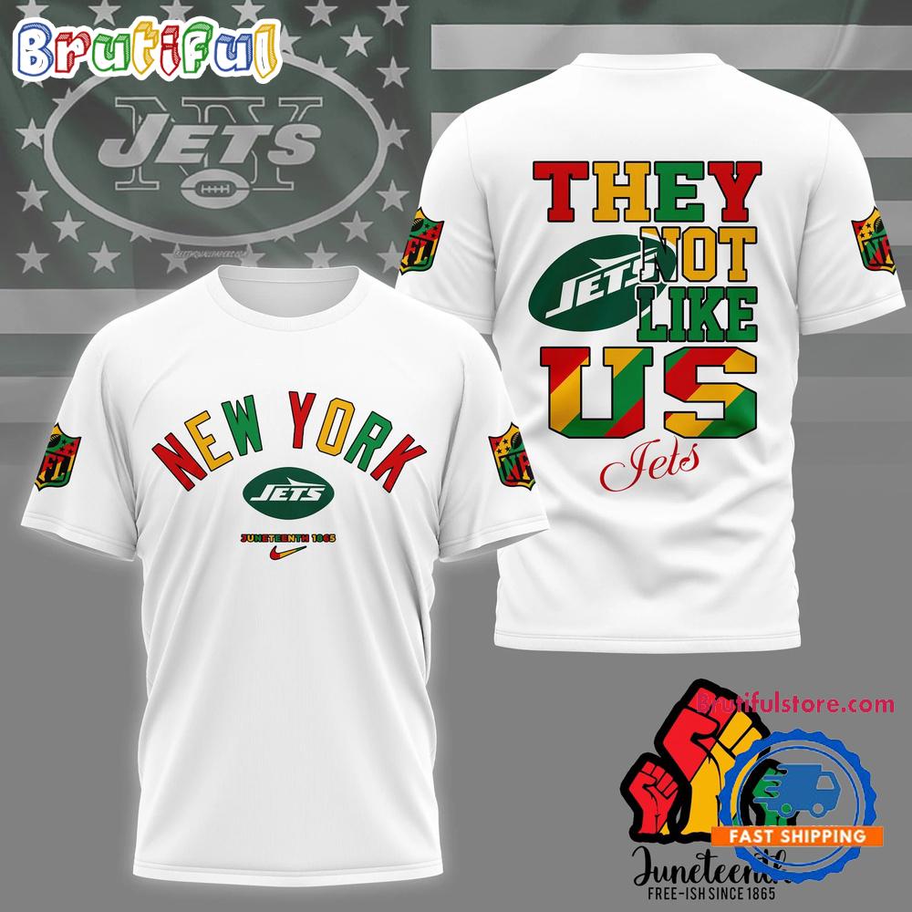 NFL New York Jets 2025 Juneteenth Freedom Day 3D Shirt