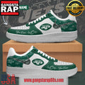 NFL New York Jets Custom Name Air Force 1 Running Sneakers Shoes