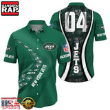 NFL New York JetsCustom Name Number New Design Hawaiian Shirt For Men Women
