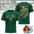NFL New York Jets Football Team 2025 Juneteenth Freedom Day Unisex 3D Shirt