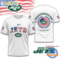 NFL New York Jets Football Team Independence Day New Design 3D Shirt