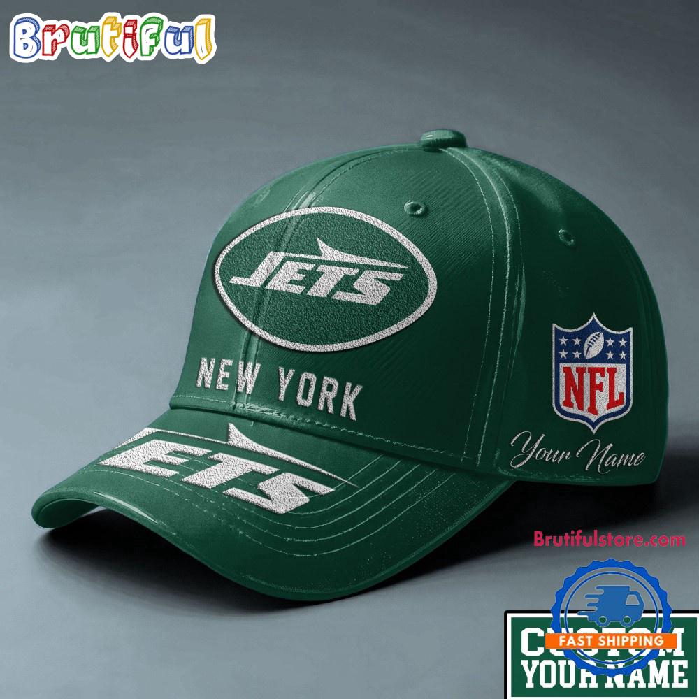 NFL New York Jets Football Team Personalized All Over Print Cap