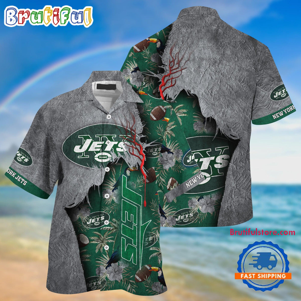NFL New York Jets Football Team Summer God Hawaii Shirt