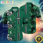 NFL New York Jets Hawaii Shirt Flower Chic Aloha Fashion