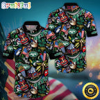 NFL New York Jets Hawaii Shirt Tiki Me Off Aloha Shirt