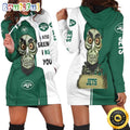 NFL New York Jets Hoodie Dress Haters I Kill You Print 3D Hoodie Women For Fans