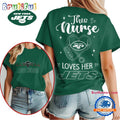 NFL New York Jets Nurse Appreciation Month Limited Edition Vintage T Shirt