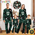 NFL New York Jets Pajamas Flower For Family Custom Name Pajamas