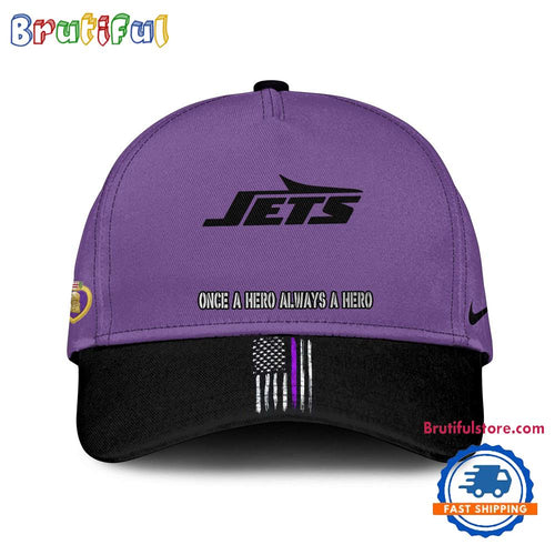 NFL New York Jets Purple Heart Day Limited Edition Baseball Cap