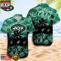 NFL New York Jets Retro Aloha Shirts For Men Women