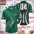 NFL New York Jets Super Bowl LIX 2025 Custom Aloha Hawaiian Shirt