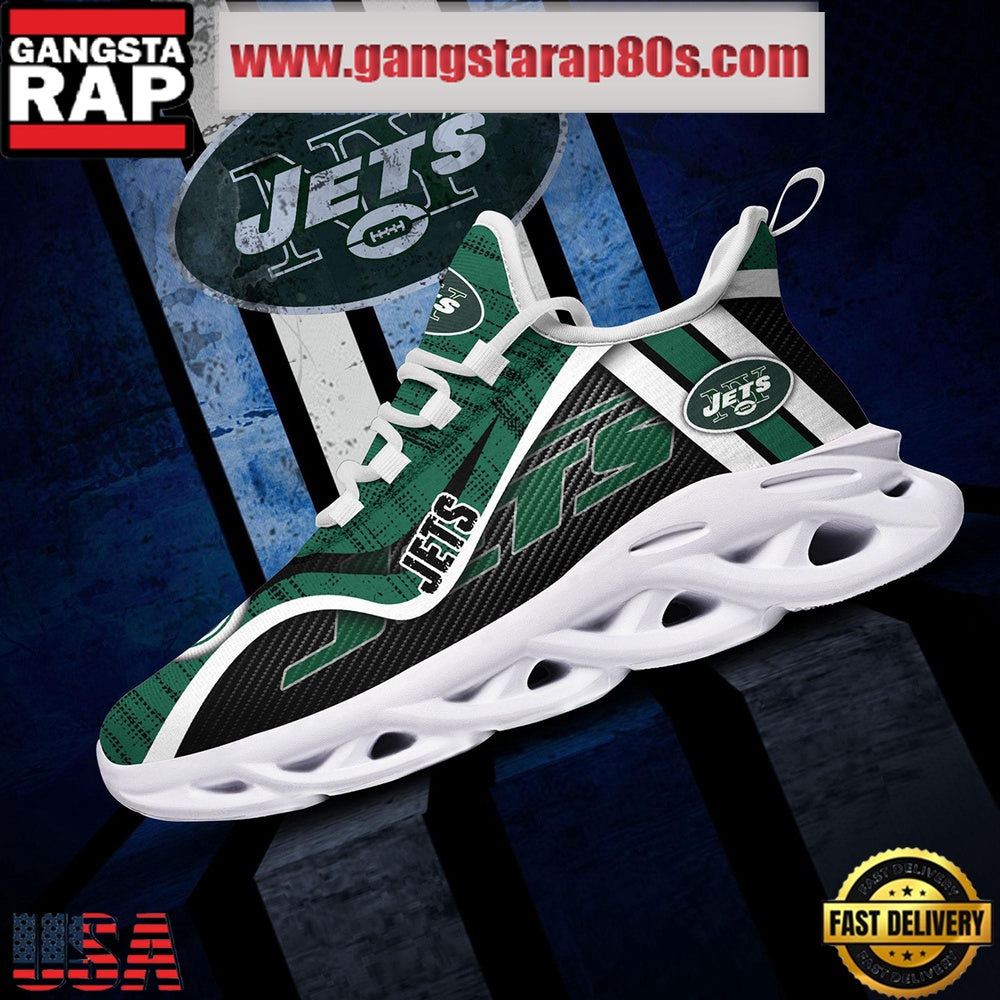 NFL New York Jets Unique Design Max Soul Shoes Running Sneakers