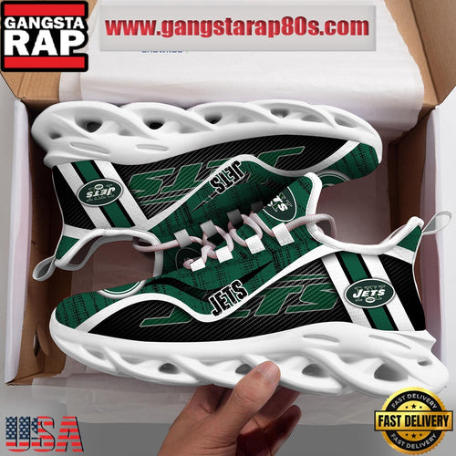 NFL New York Jets Unique Design Max Soul Shoes Running Sneakers