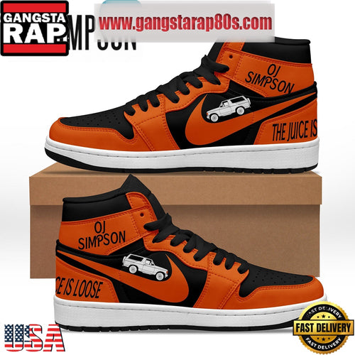 O. J. Simpson The Juice Is Loose Air Jordan 1 Sneakers Shoes